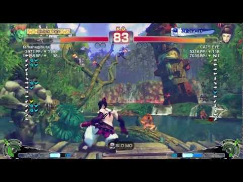 tamanegibutai (Blanka) vs Haneyama (Juri) - AE2012 Ranked Match *720p HD*