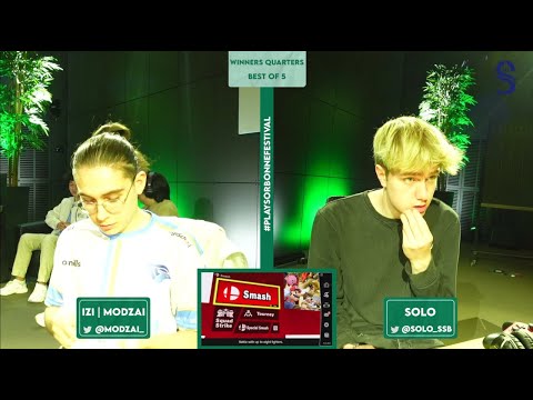 Smash Play Sorbonne #2 - IZI | MoDzai (Kazuya & Pac-Man) vs. SOLO (Harmonie) - Winners Quarters