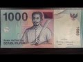 Обзор банкнота ИНДОНЕЗИЯ, 1000 рупий, 2000 год, Капитан Паттимура, лодка у ...