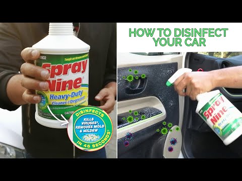 Car Disinfectant And Cleaner