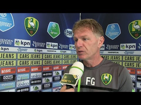 Fons Groenendijk: "Het wordt tijd dat we een wedstrijd gaan winnen voor eigen publiek"