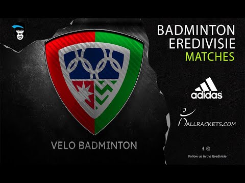 VELO - DROP SHOT BC | GD | KWEEKEL/LUGTERS - THYRRI/ANDREASEN | Badminton Eredivisie