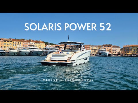 Le Solaris Power 52 Open dans le port de Saint-Tropez ! 🌊✨