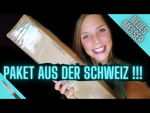 EIN RIESEN MESSER AUS DER SCHWEIZ + Besuch beim ZOLL😲