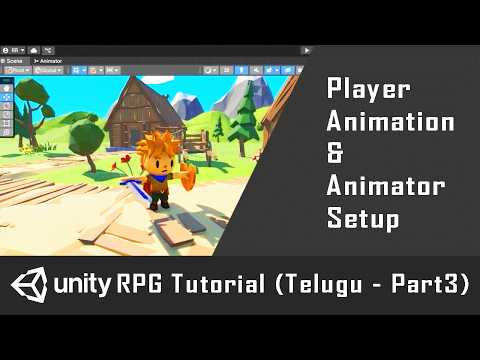 Make an RPG Game in Unity Project Setup Tutorial in Telugu Part 1
