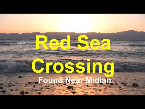 Red Sea Crossing Found, From DVD Revealing God's Treasure 2.0