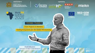 Frank Wouters on MED-GEM’s Role at the World Power-to-X Summit 2025