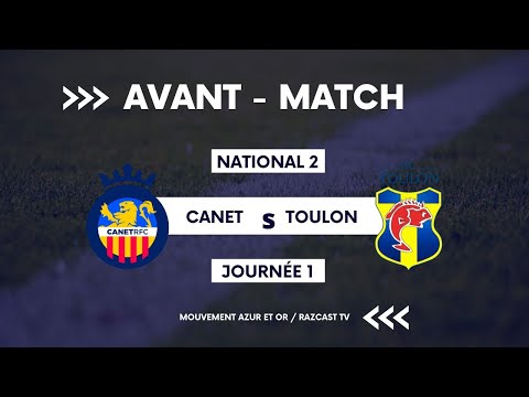 Avant-match : Canet RFC - SC Toulon (J1)