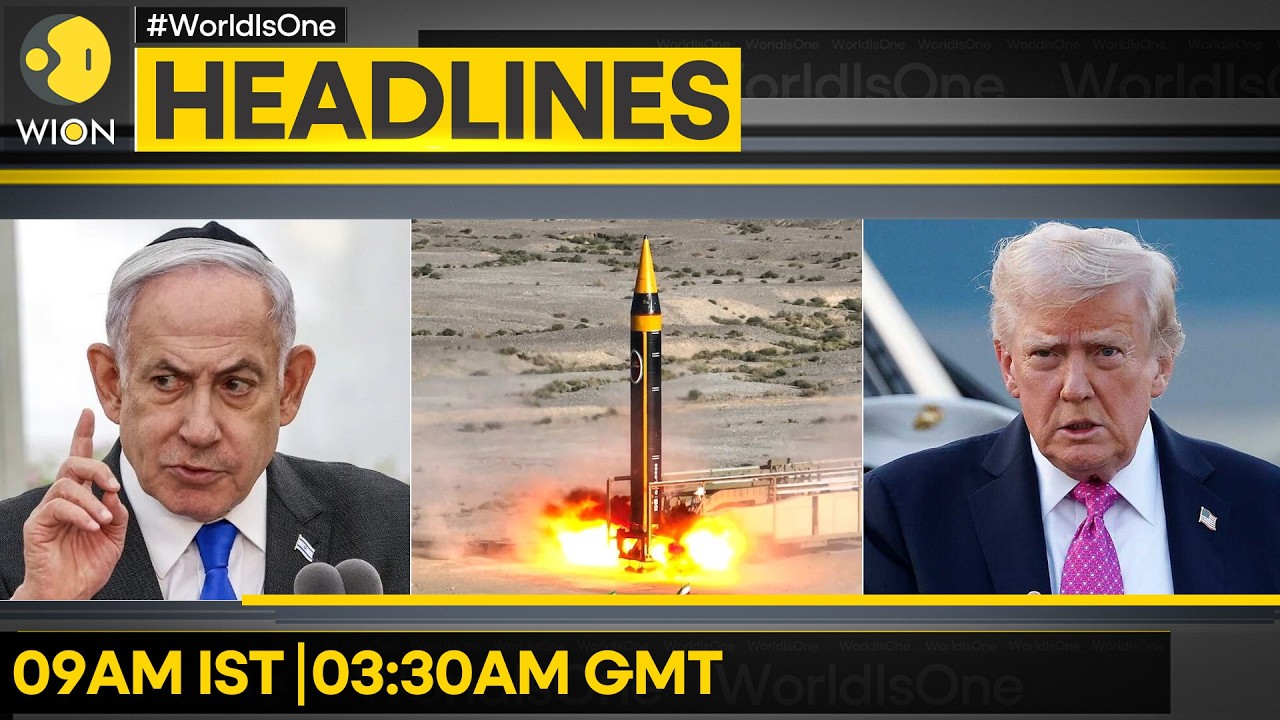 Trump: US, Israel In Strong War With Iran  | Iran Fires New Wave Of Missiles | WION Headlines