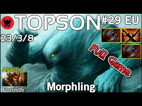 TOPSON [OG] plays Morphling!!! Dota 2 Full Game 7.20