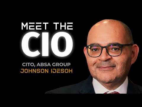 Absa CITO Johnson Idesoh on AI, cyber and the future of banking