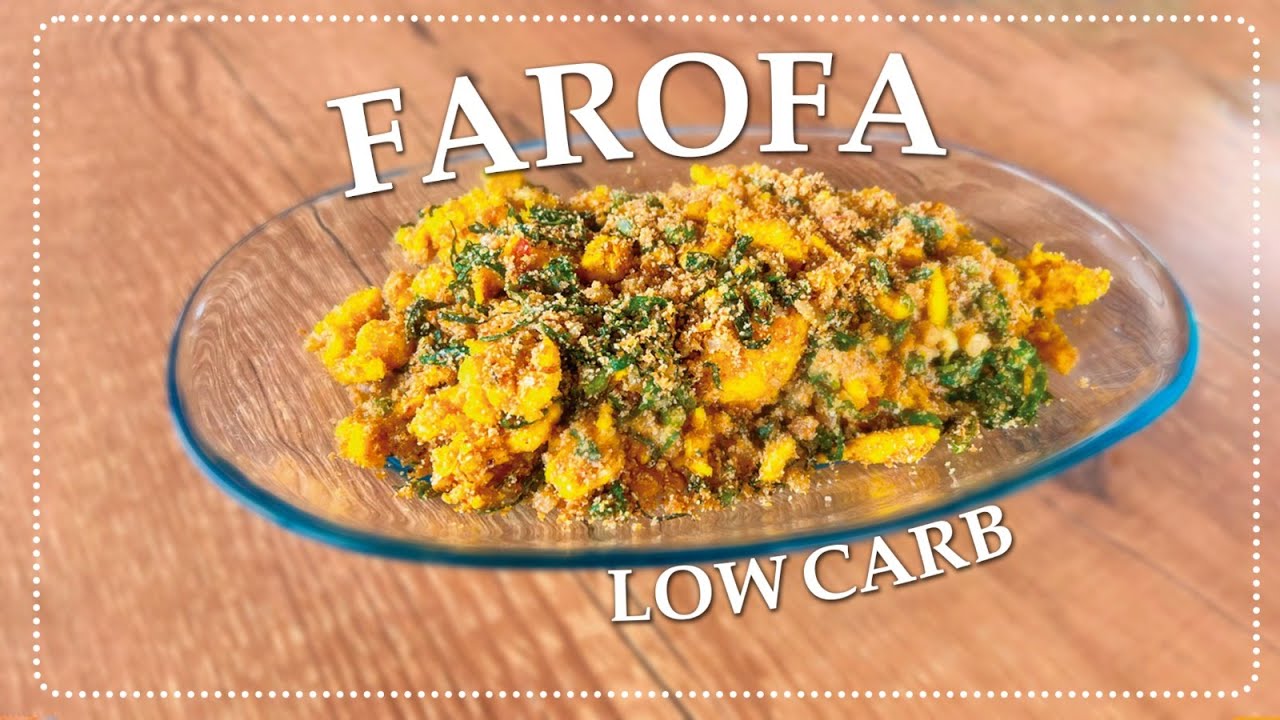 Farofa Low Carb Nutritiva com Farinhas Saudáveis