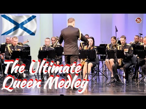The Russian Military brass band / The Ultimate Queen Medley / Queen - The Show Must Go On/ SerbaTV 🔴