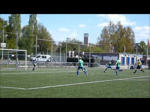 Blauw Geel'55 8 - Lunteren 6 (02-05-2015)