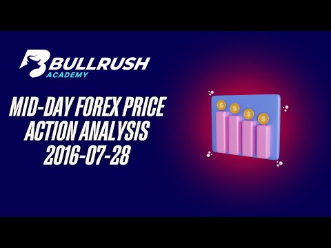 Midday Forex price action analysis – 2016-07-28
