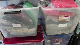 Ebay Storage Space Tour! How I Store Clothing that I Sell Online