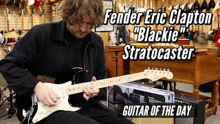 Video thumbnail for Fender Eric Clapton "Blackie" Stratocaster | Guitar of the Day by Normans Rare Guitars