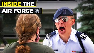 This is what the NEW CADETS of the US Air Force GO THROUGH on the first day of the Academy