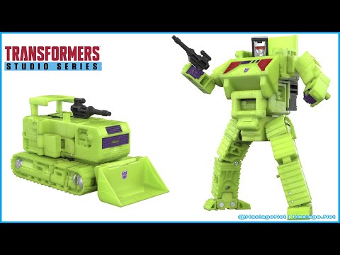 Transformers Studio Series Deluxe Transformers: The Movie Constructicon Bonecrusher