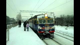 preview picture of video 'Elektriraudtee train to Keila, Estonia'