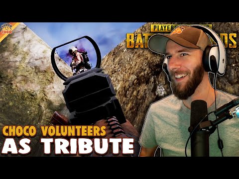chocoTaco Volunteers as Tribute ft. Reid, Quest, & Halifax - PUBG Squads Gameplay