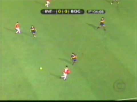 INTER 2 x 0 BOCA JUNIORS-ARG - 22/10/2008 - COPA SUL AMERICANA