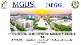3rd IPGG - Genetics of salinity tolerance traits in crops,  Prof  Mark tester