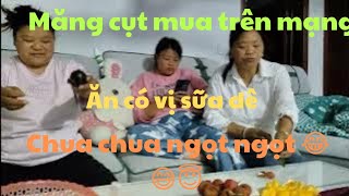 &4.Măng cụt mua trên mạng về cho mẹ chồng Ăn thử và cái kết