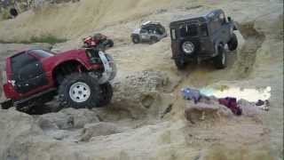 preview picture of video 'Mallorca Escalas y Crawlers. Portals Vells jeeps, hilux, dingo, d90 001'