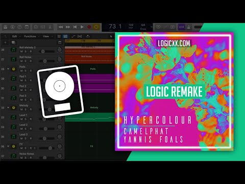 CamelPhat ft Yannis Foals - Hypercolour (Logic Pro Template)