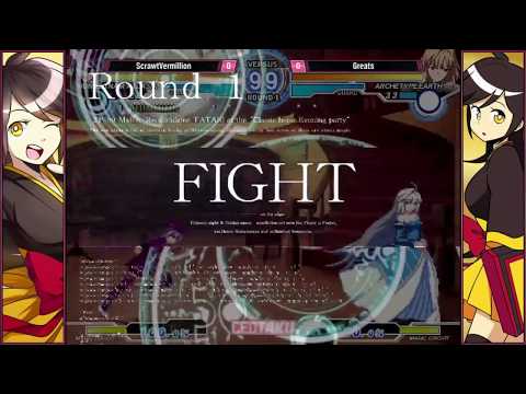 "BBR" MBAACC AT CEOTAKU 2016 - ScrawtVermillion vs Greats