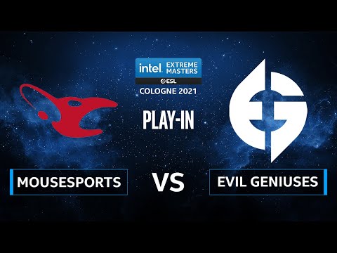 CS:GO - mousesports vs. Evil Geniuses [Nuke] Map 1 - IEM Cologne 2021 - Play-In