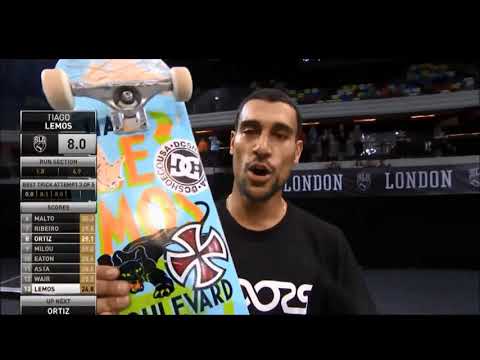 Tiago Lemos SLS knocking off the cobwebs - prelims & finals