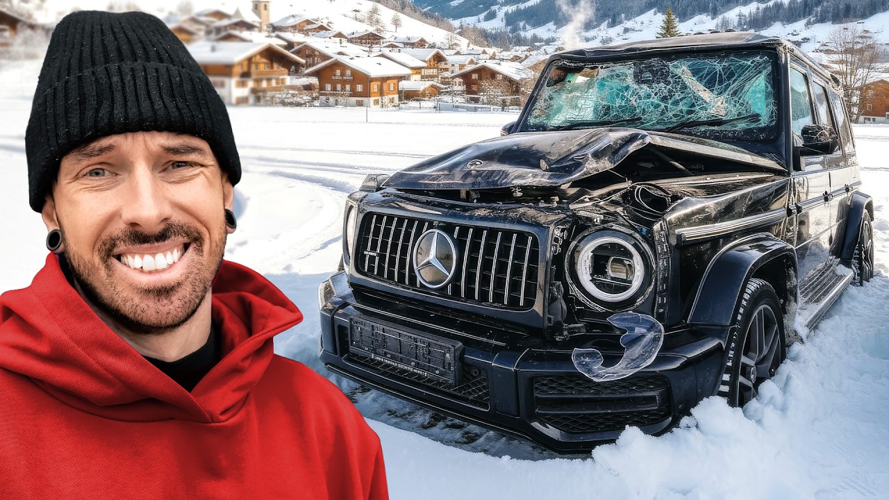 I BOUGHT A WRECKED MERCEDES G WAGON & REBUILT IT IN 6 DAYS