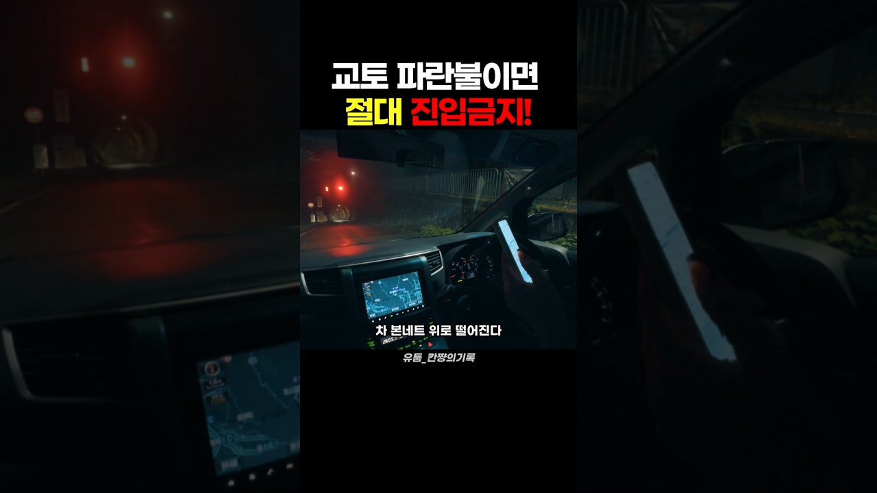 [교토에서 가장 위험한 터널 ]도착했는데 '파란불'이면 절대 들어가지 마세요!저녁시간 이 터널을 통과할 때 아무일도 일어나지 않는 정적 속에서 기괴한 압박감이 느껴졌습니다