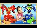 HelloCarbot Season 5 StarBlaster ProudJet HyperBildion Transformer Toy Play JJ Tube