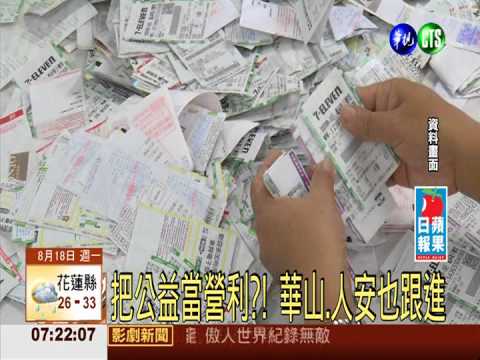 踢爆! 創世挪百萬善款發獎金