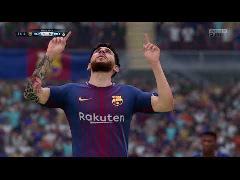 FIFA 18 ROAD TO DIVISION 1 PART 88 - BARCELONA VS REAL MADRID - FIFA 18 Online Seasons Gameplay