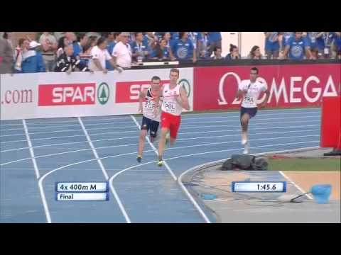 2013 European Athletics Junior Championships, Rieti, Italy, 4x400 m Relay Men Final 7th Lane