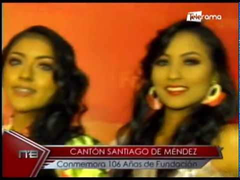 Cantón Santiago de Méndez conmemora 106 años de fundación