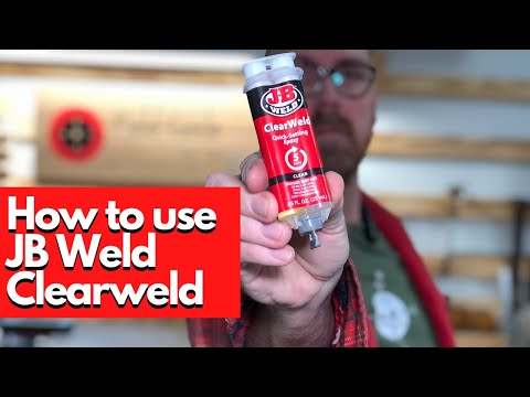 How to Use JB Weld Clearweld Step-by-step Instructions