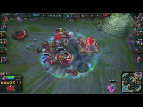 Last Fight SKT vs RNG Game 1 MSI