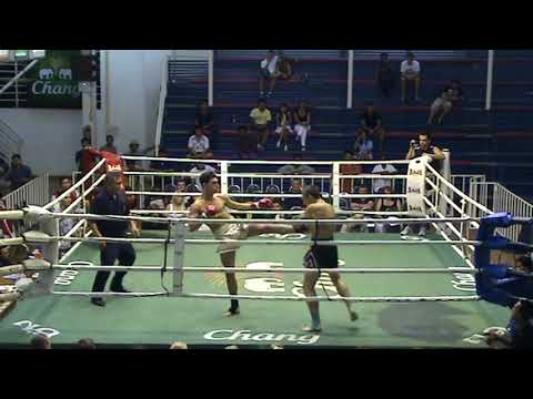 FULL RULES MUAY THAI Andy Gray (Dragon MT) vs Ali (Phuket MT)