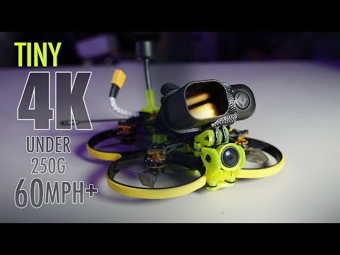 Ridiculously Tiny 4K Cinema Drone NO Remote ID Needed