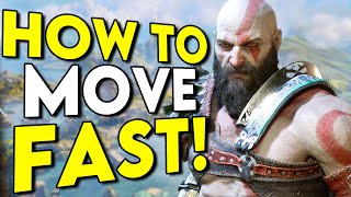 God of War Ragnarok Guide How to Move FAST!