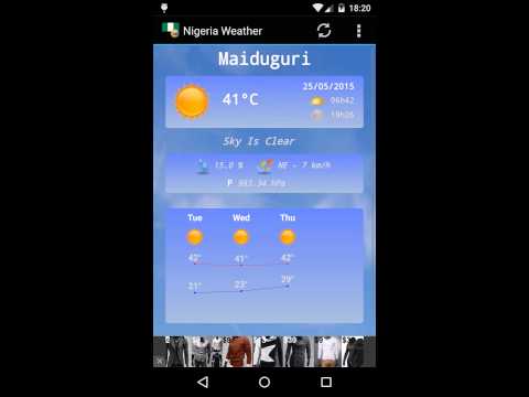 Nigeria Weather Video