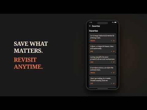 Focus — Daily Quotes & Growth