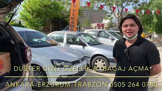 Duster Prestige Kumandadan Bagaj Açma Kodlama Montaj Ankara