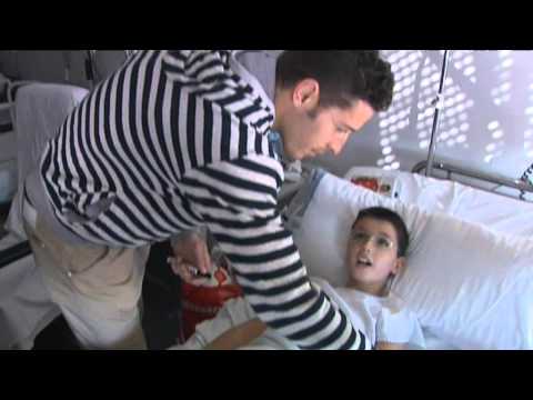 Visita a los niños de Virgen del Camino