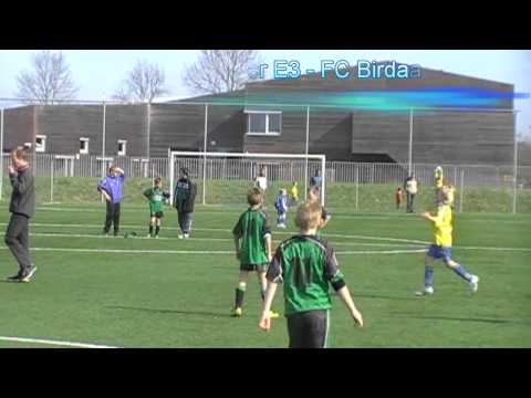 SC Franeker E3 - FC Birdaard E1, gespeeld 9 april 2011